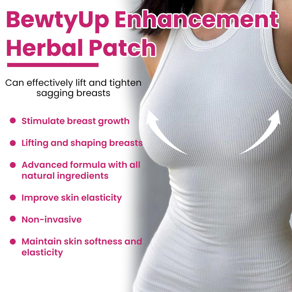 BewtyUp Enhancement Herbal Patch, Chest Plump Firm Lift Chest Stick