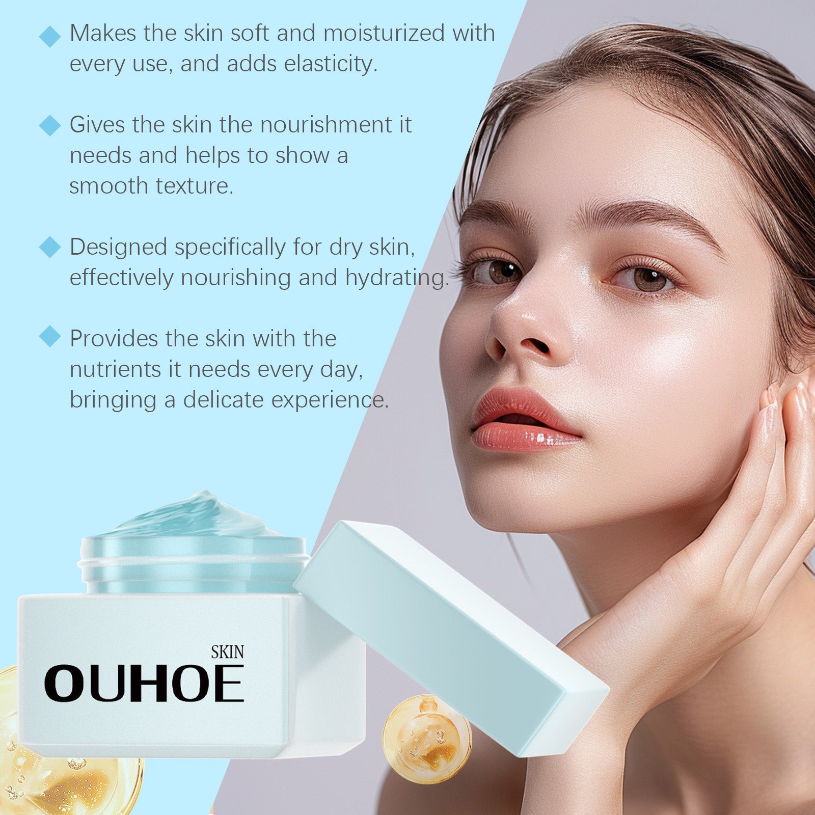 Collagen Cream Gentle Moisturizing And Hydrating Moisturizing Firming Skin Delicate Tender Tender Cream