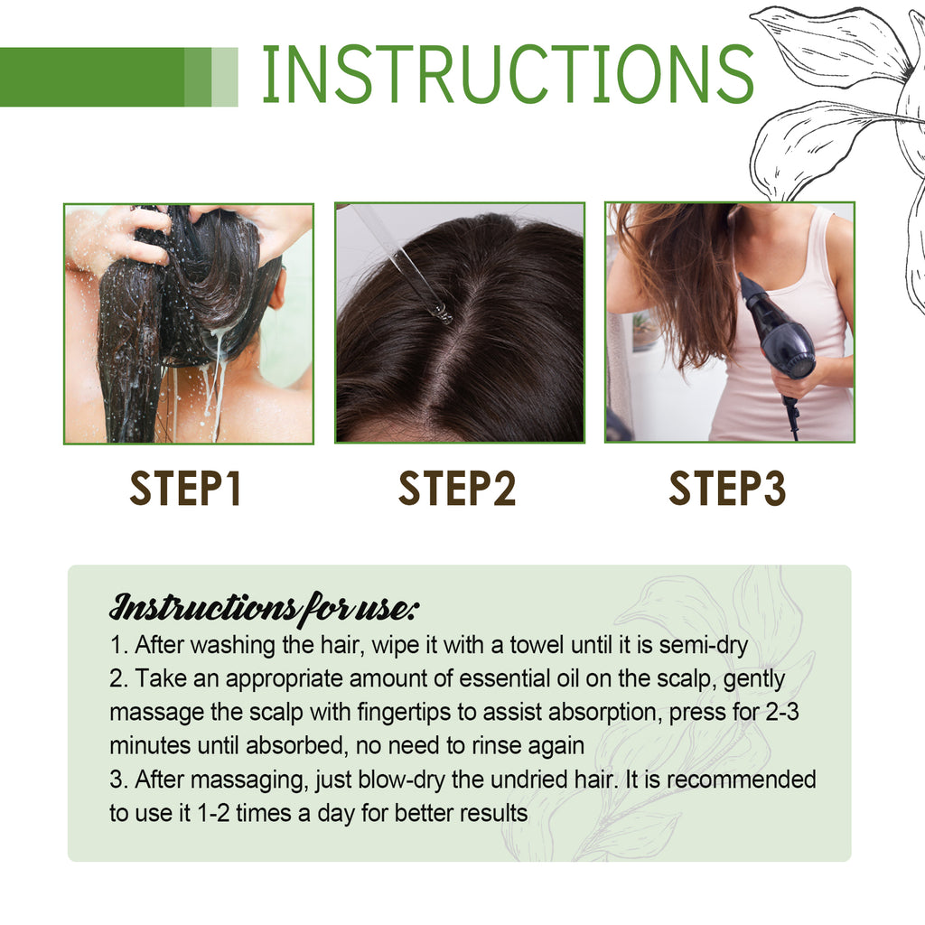 Hair Care Essential Oil Moisturizes And Protects Dry Hair, Moisturizes And Softens Hair Care Essential Oil