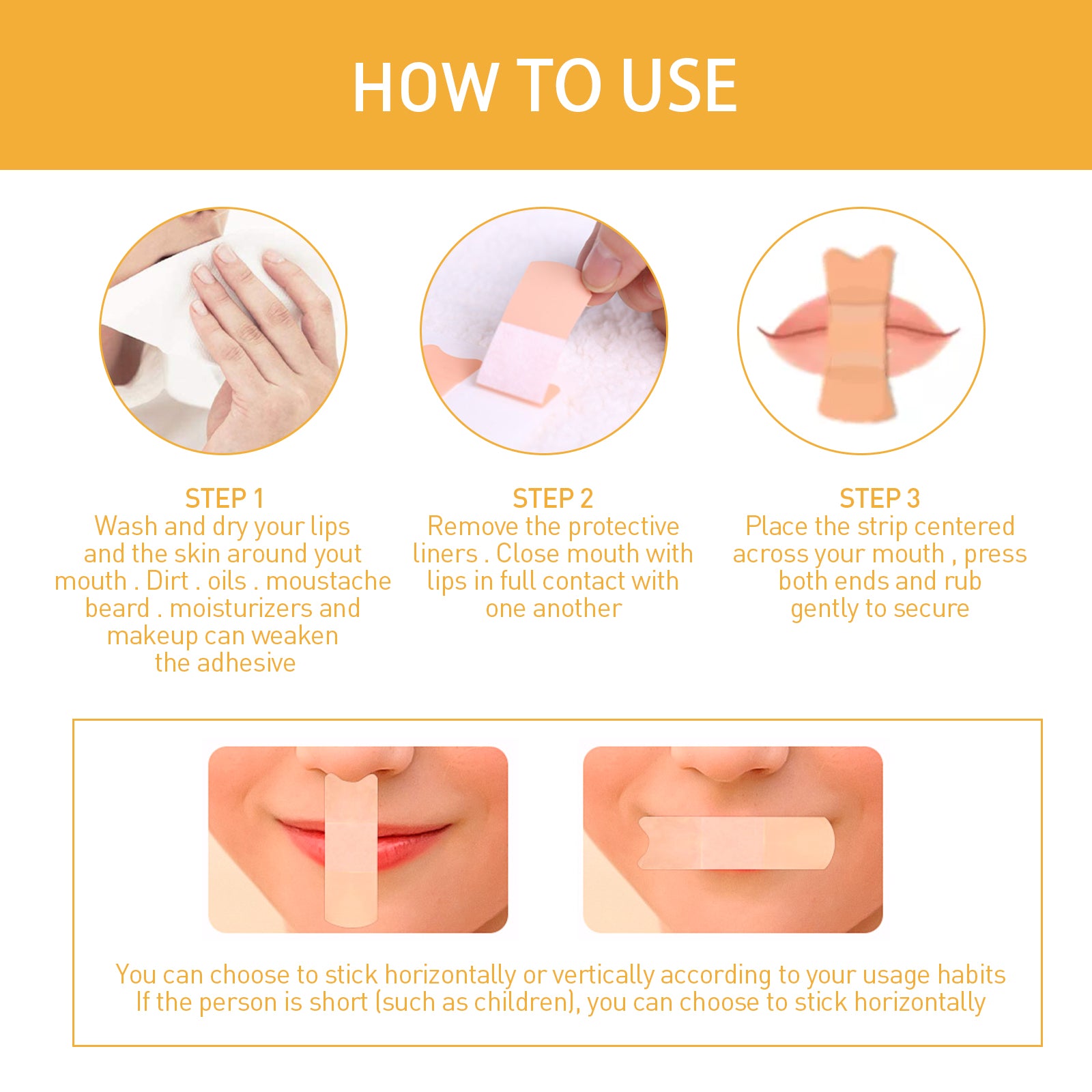 Anti-Snoring Patches, Improve Sleep And Prevent Snoring During Open Mouth Sleep For Adults At Night