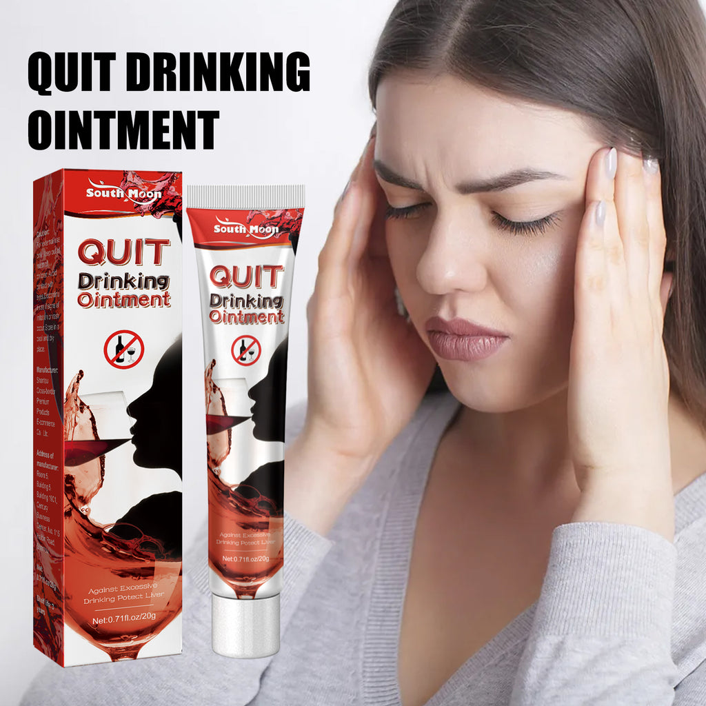 Quit Drinking Ointment, Relieve Hangover Nausea Fatigue Discomfort Topical Body Care Cream