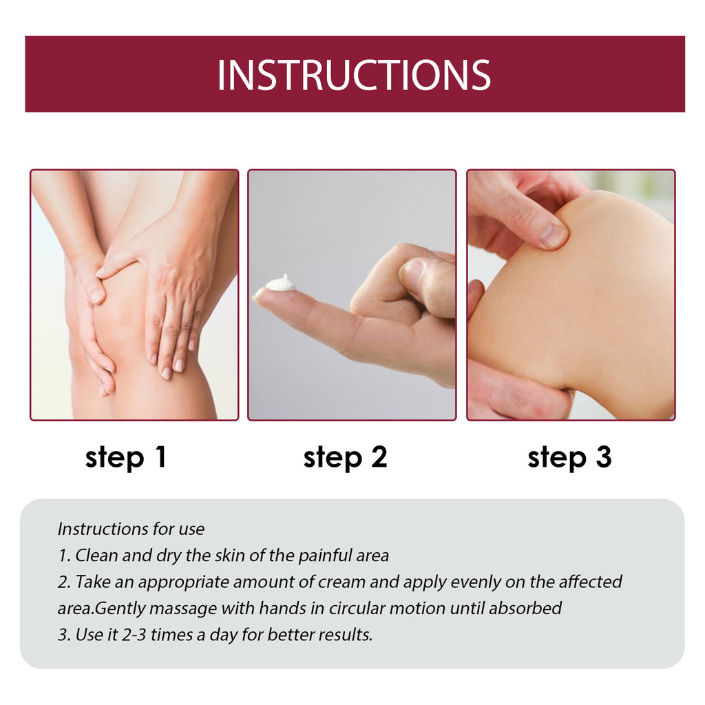 Pain Relief Cream, Relieve Joints Knees Cervical Vertebra Hands And Feet Soreness Body Care Cream