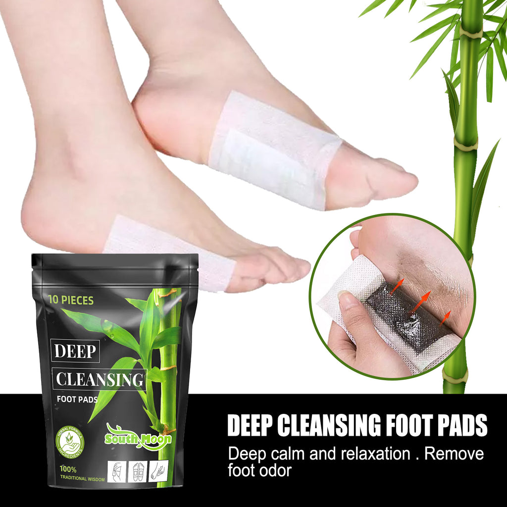 Deep Clean Foot Stick, Bamboo Charcoal Removing Wet Relieve Body And Mind Help Sleep Foot Stick