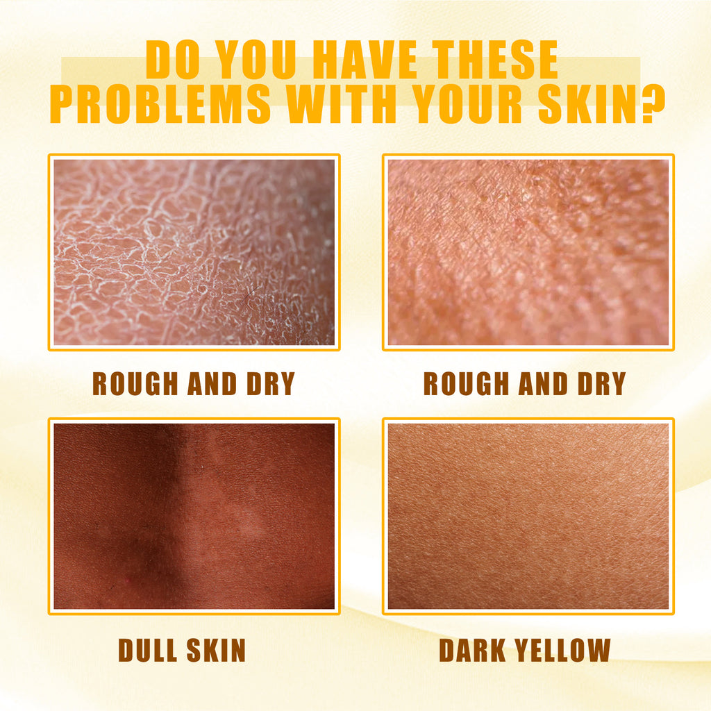 Yellow Exfoliating Oil, Brightening Skin, Moisturizing Whitening Beautify Skin And Body Exfoliating Oil