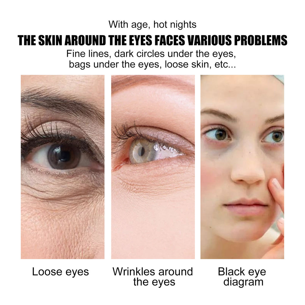 EELHOE Instant Eye Cream, Soft Elastic Eye Care For Wrinkles Eye Cream Refreshing, Hydrating And Brightening Eye Care