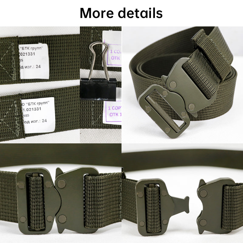 Direct Sourcing: Russian Military Issue VKBO 3.0 Tactical Heavy Duty Outer Belt with Cobra Buckle.