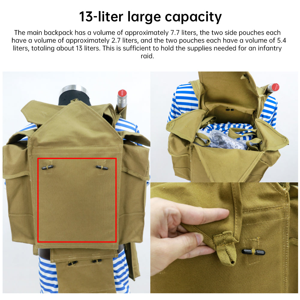 Replica Soviet Airborne RD-54 Paratrooper Assault Pack - Tactical Load-Carrying Equipment (Afghan War Version)