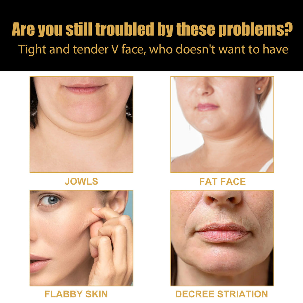 V-shaped Face Lifting Facial Mask, Tightens And Lifts Facial Skin Shapes Facial Mask