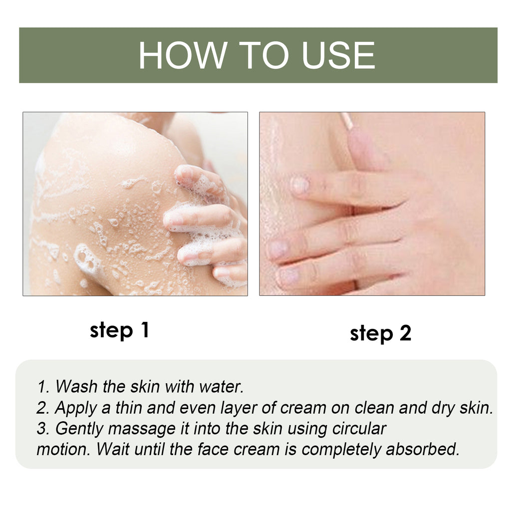 Deep Clean Smooth Cream, Improve Dark Spots Acne Exfoliation Repair Moisturizing Cream
