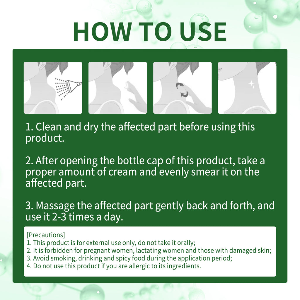 Neck Hump Cream, Relieve Sedentary Shoulder And Neck Muscle Soreness Rich Package Body Massage Treatment Cream
