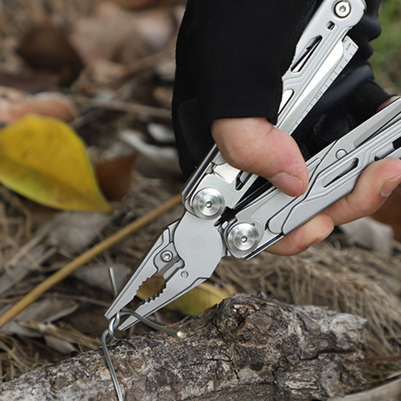 12-in-1 Multitool Pliers with Professional Survival Gear, for Camping, Hunting, Fishing | Perfect Gifts for Men