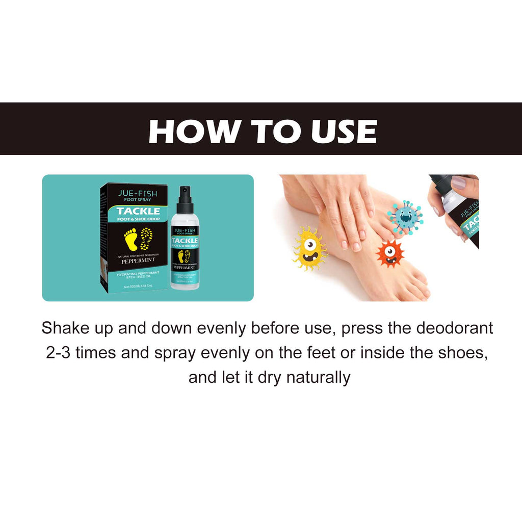 Anti-Beriberi Care Spray, Moisturizes Feet Cleaning Odor Feet Perspiration Peeling Care Spray